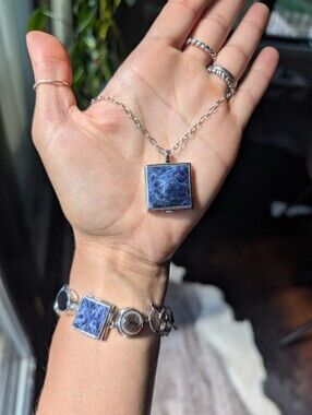 Sterling Silver Necklace & Bracelet